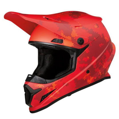 Z1R Rise Helmet - Camo 2 - Red - Small 0110-7281_894540