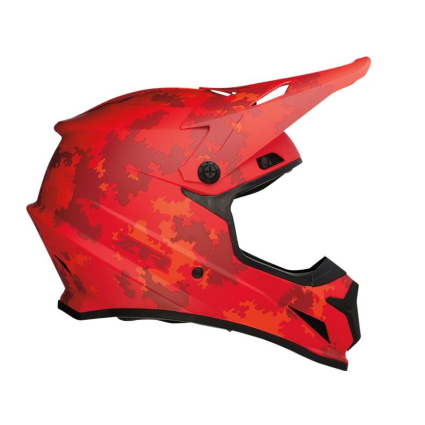 Z1R Rise Helmet - Camo 2 - Red - Small 0110-7281_894543