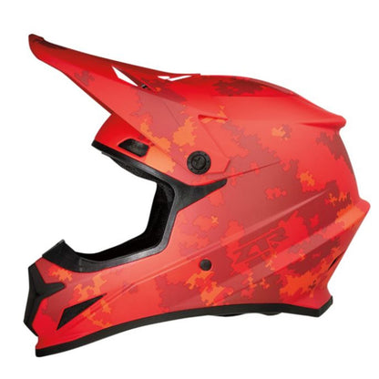 Z1R Rise Helmet - Camo 2 - Red - Small 0110-7281_894545