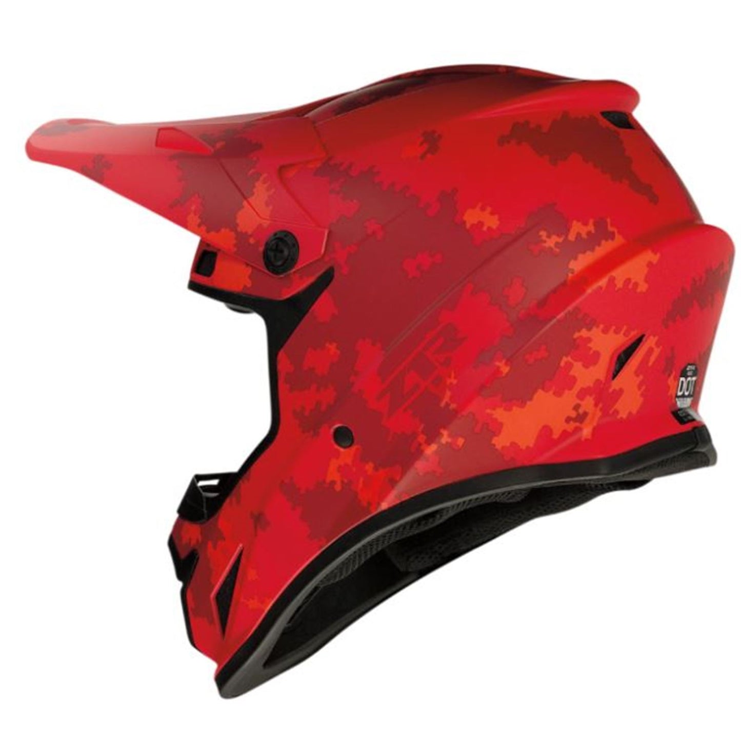 Z1R Rise Helmet - Camo 2 - Red - Large 0110-7283_894554