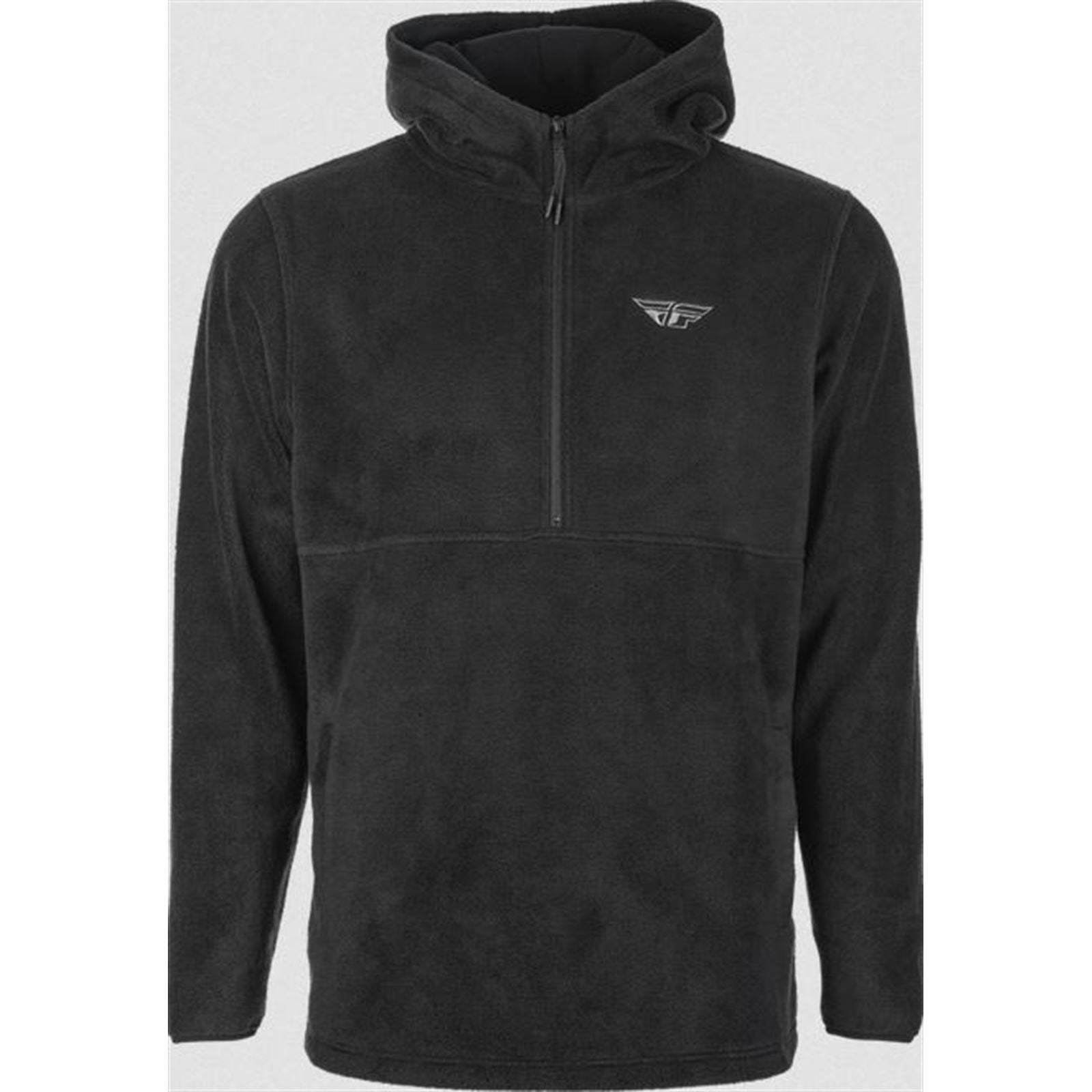 Fly Racing Fly Half Zip Pullover Hoodie Black X-Large 354-0020X_867141