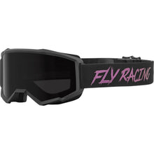 FLY Racing Zone Goggles - Black/Fusion Smoke Hydrophobic Lens OPEN BOX [MPN: 37-51671]_2746163