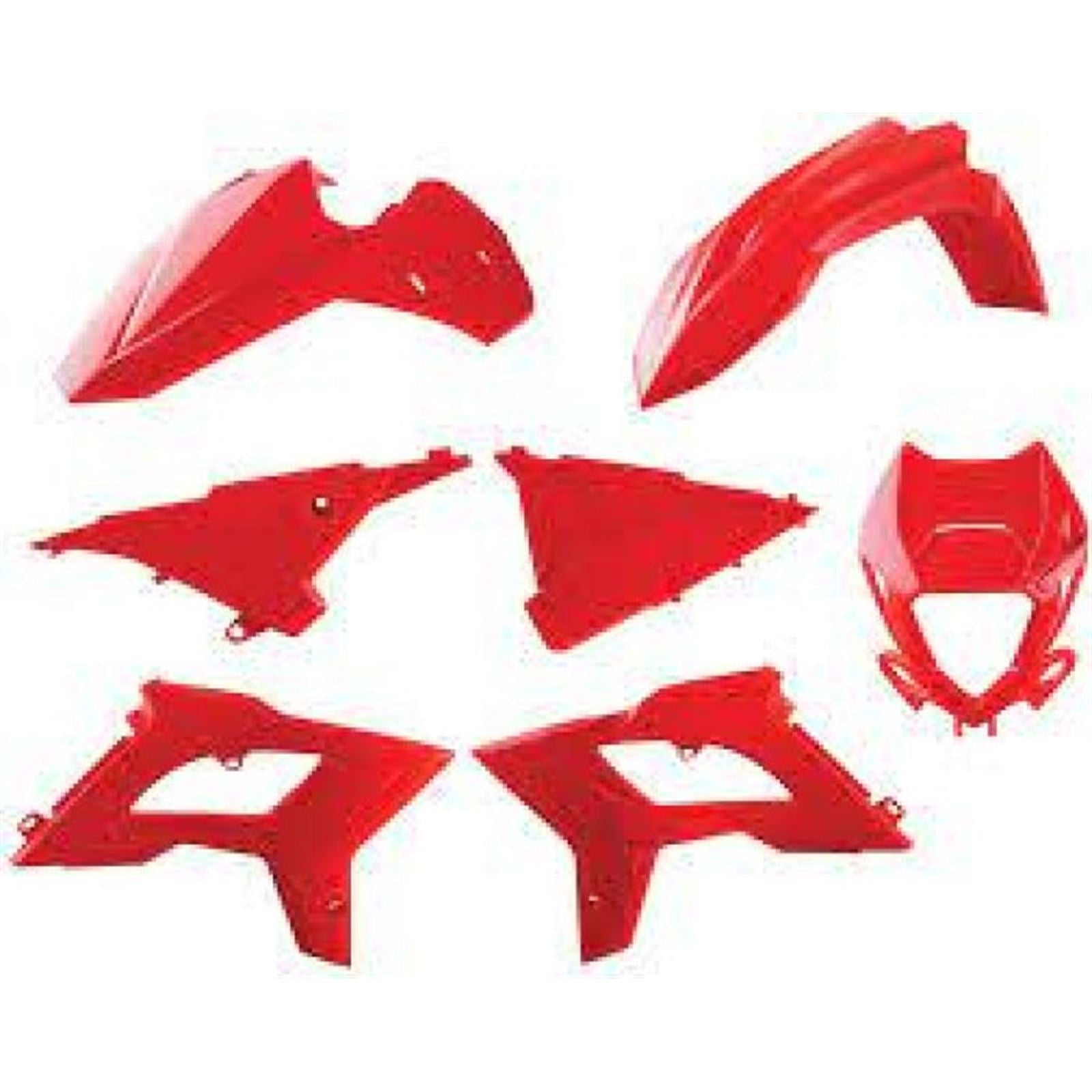 Polisport MX Complete Kit Restyling - Red 91089_1097241