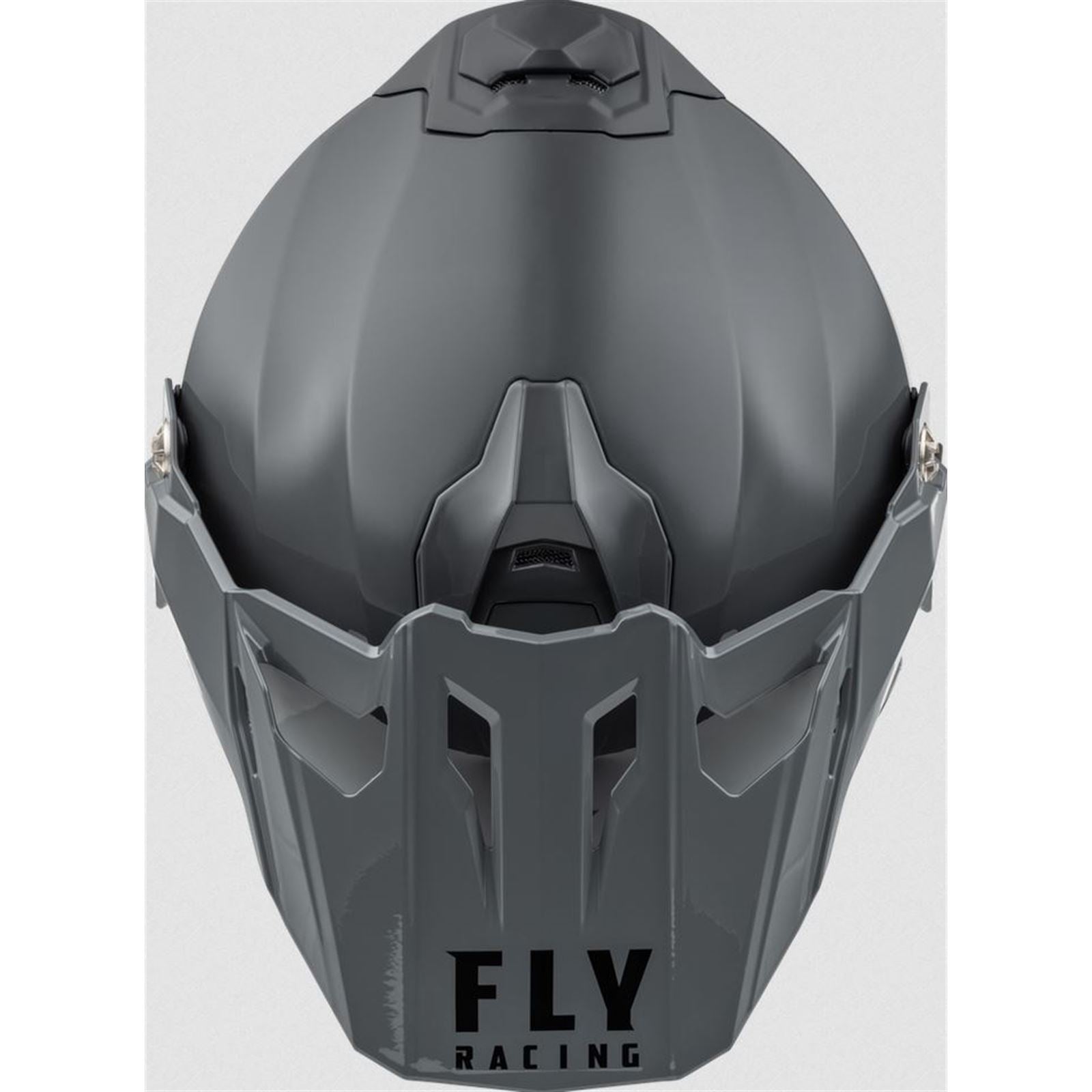 Fly Racing Trekker Solid Helmet, Grey_894248