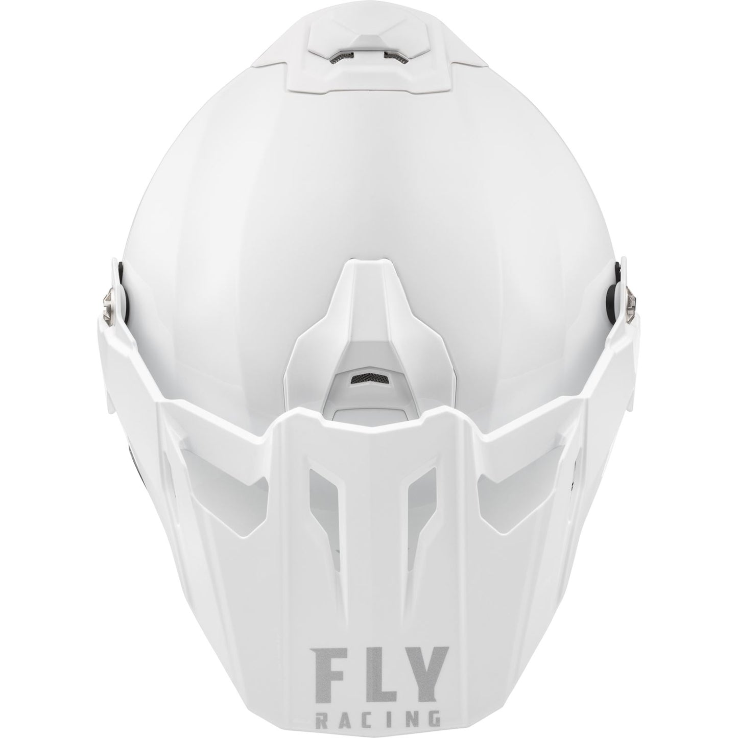 Fly Racing Trekker Solid Helmet, White_1068178