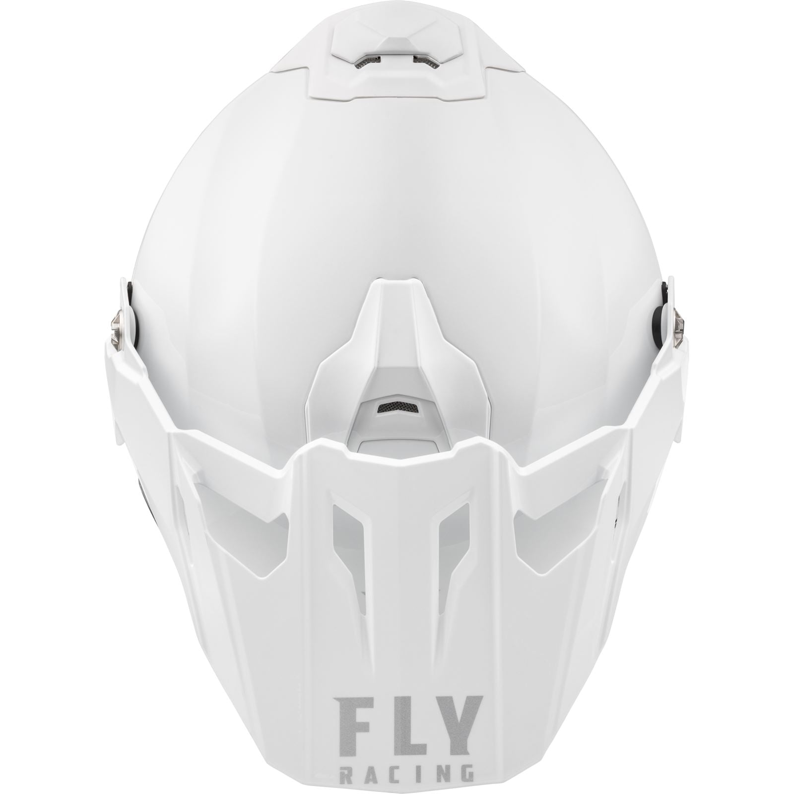 Fly Racing Trekker Solid Helmet, White_1068178