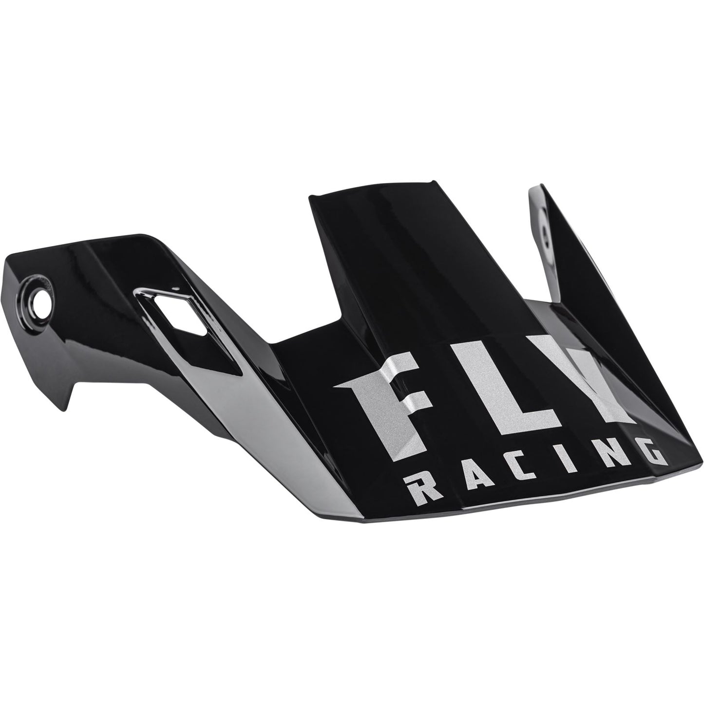 Fly Racing Rayce Helmet Visor - Black/White_1134422