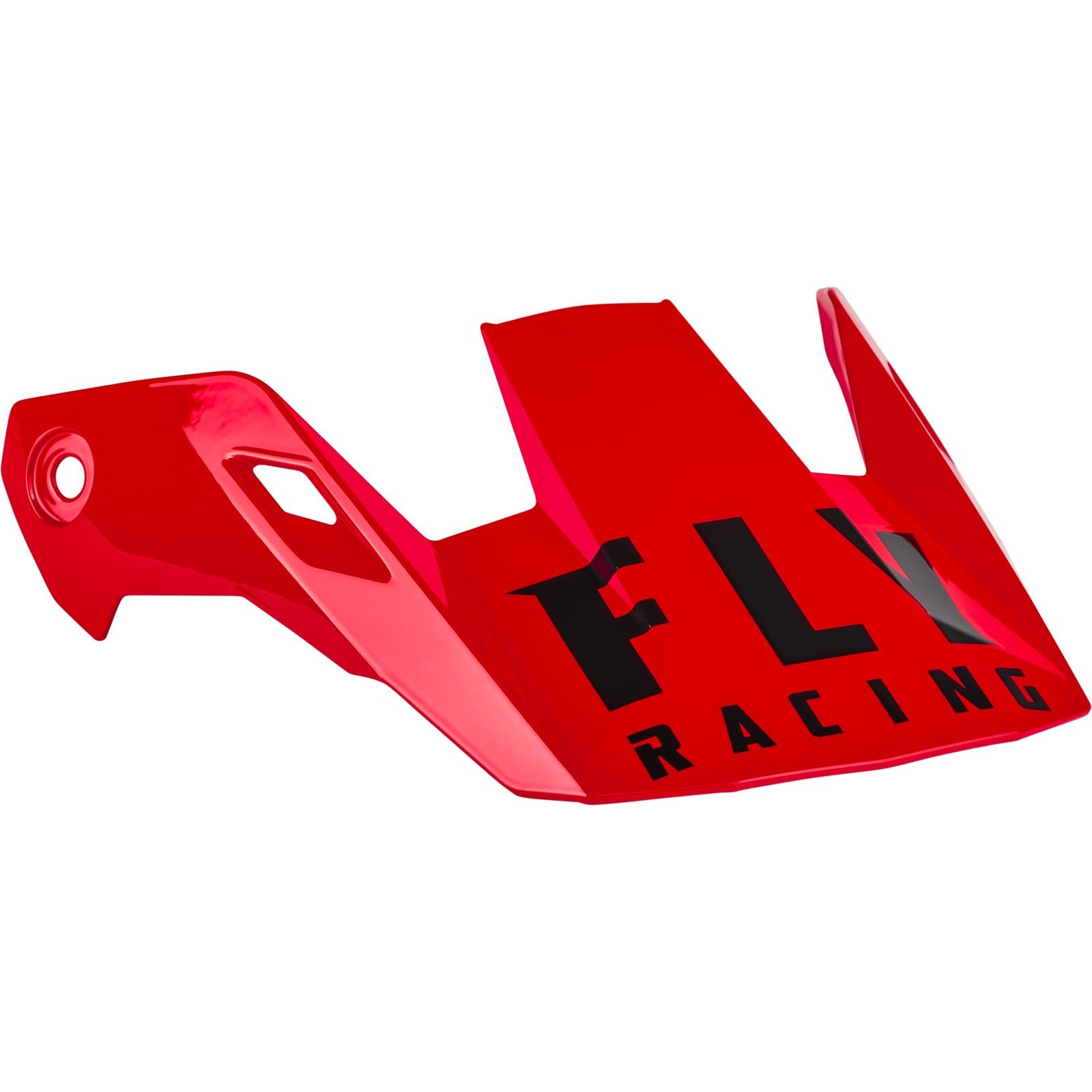 Fly Racing Rayce Helmet Visor - Red/Black_1134416