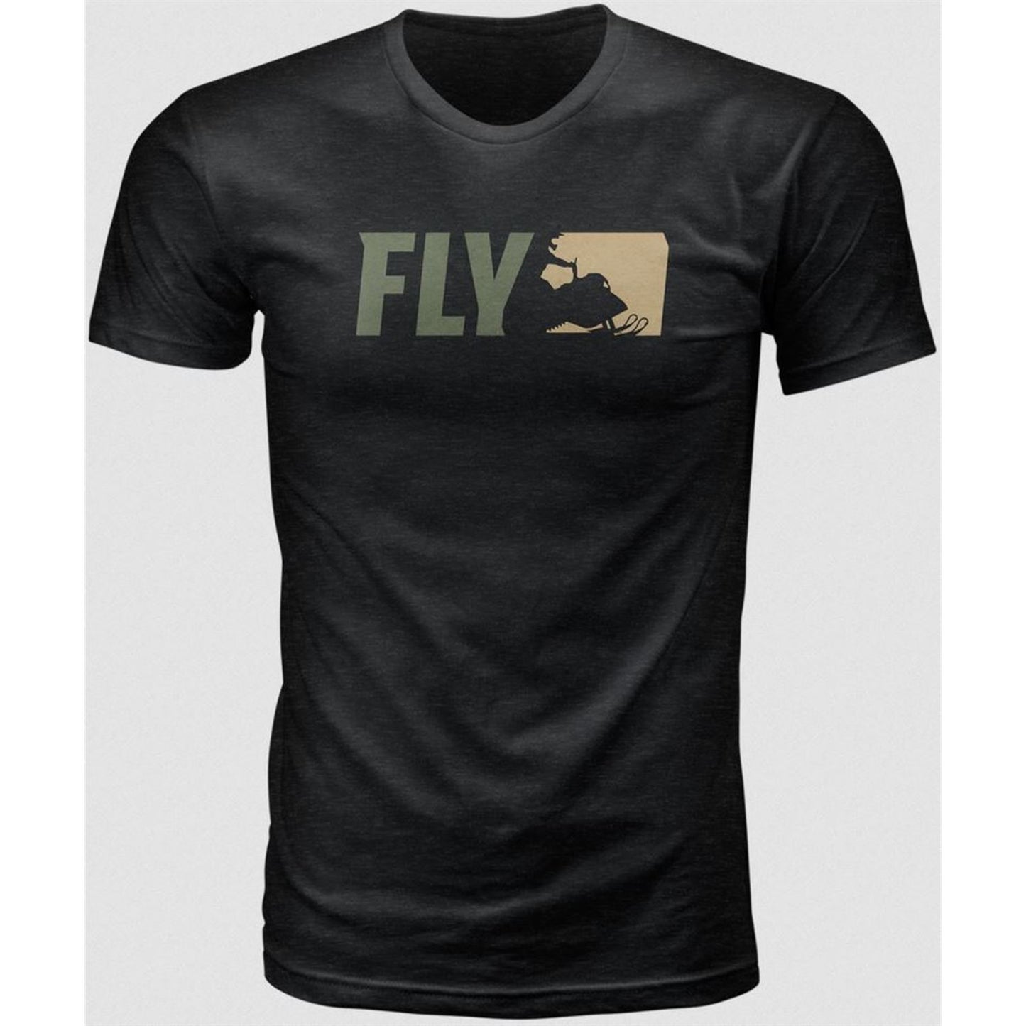 Fly Racing Fly Primary Tee - Black - Small 352-0521S_943396