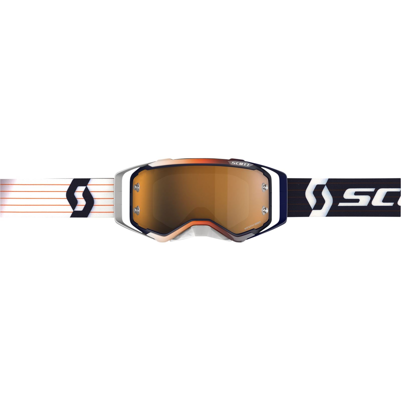 Scott Prospect Amplifier Goggles - Blue/White with Gold Chrome Lens 285536-1006324_1142260