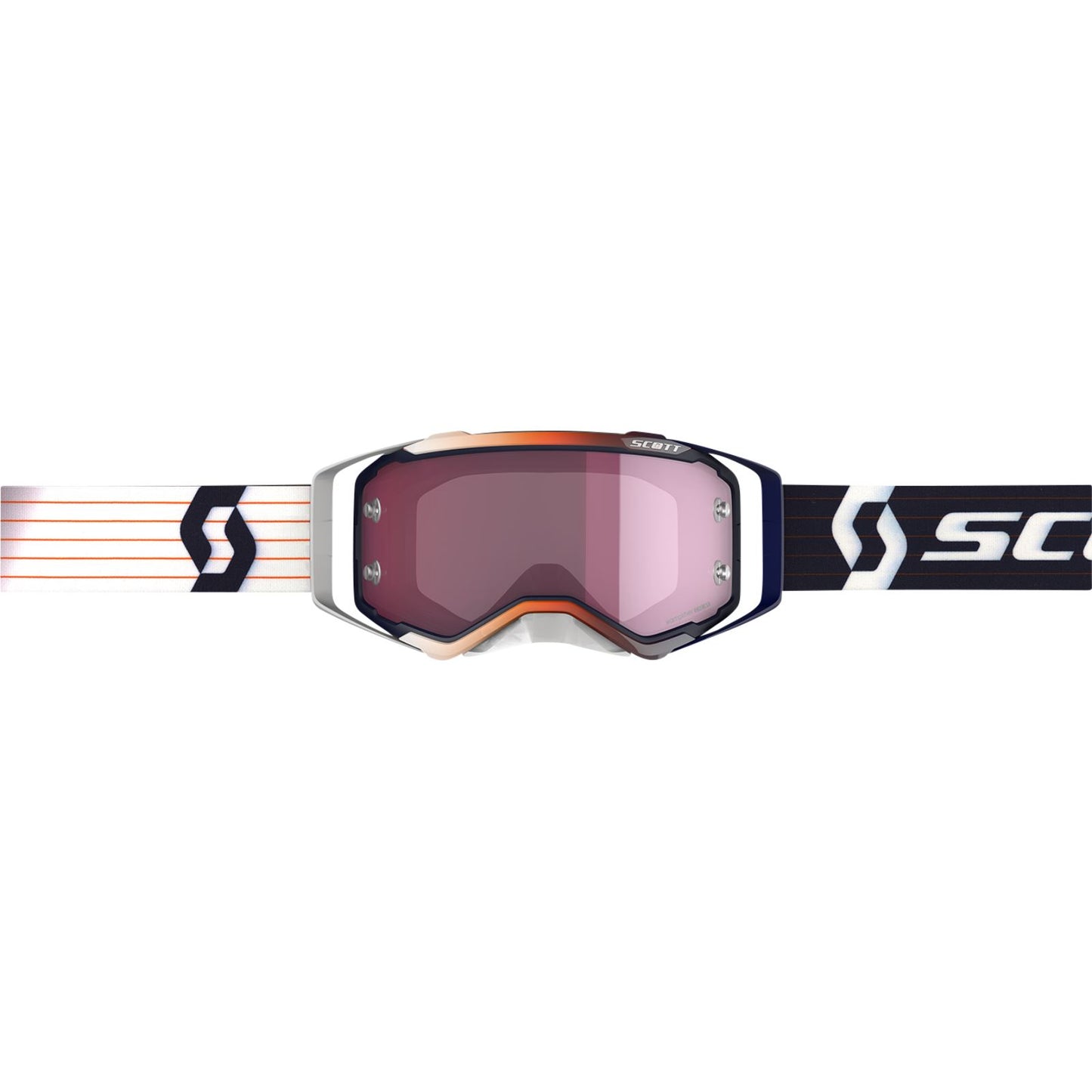 Scott Prospect Amplifier Goggles - Blue/White with Rose Lens 285536-1006352_1142269