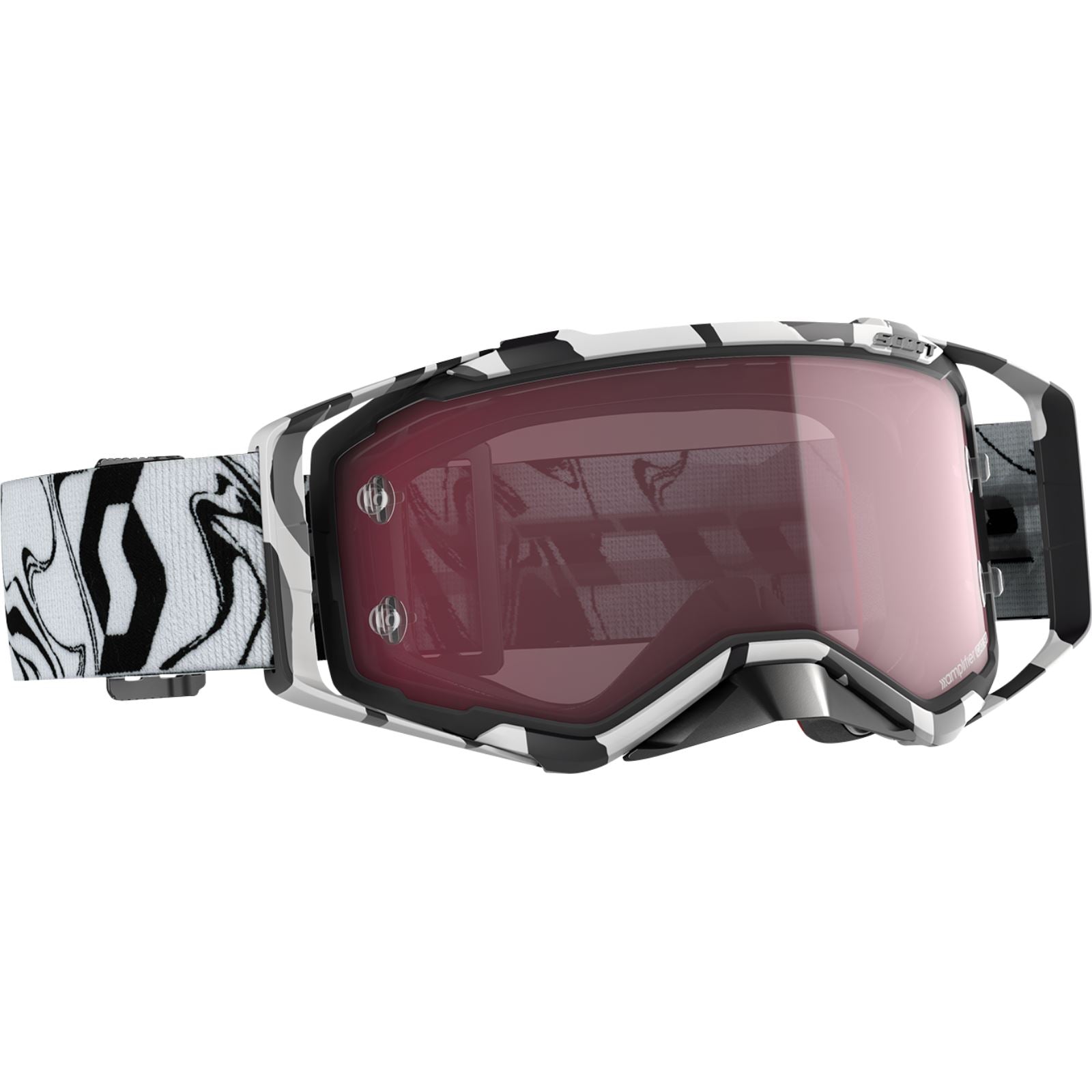 Scott Prospect Amplifier Goggles - Marble Black/White with Rose Lens 285536-7082352_1142264