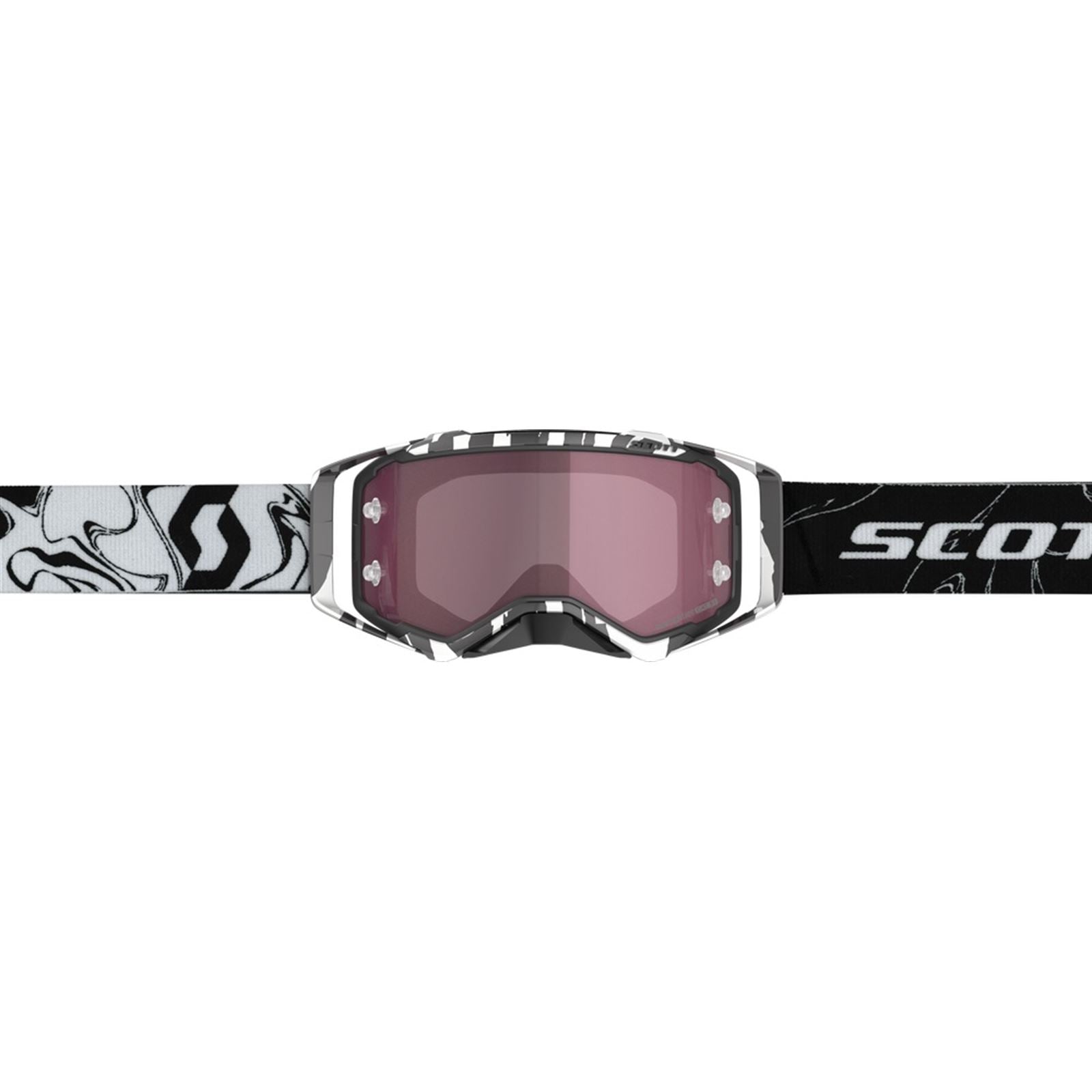 Scott Prospect Amplifier Goggles - Marble Black/White with Rose Lens 285536-7082352_839471
