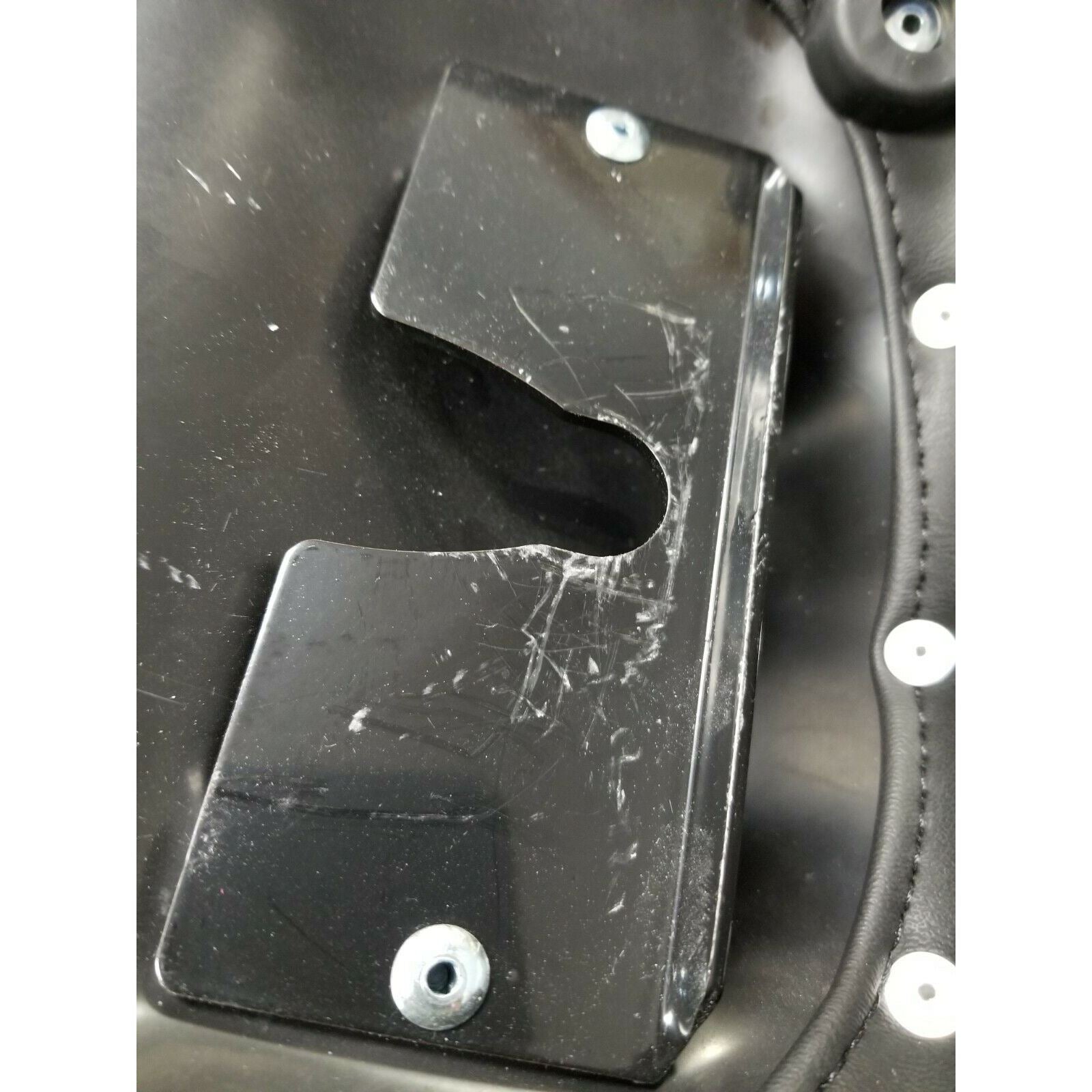 Mustang Motorcycle Products Solo V Seat - Black for Indian Scout 2015 75374~1_767691