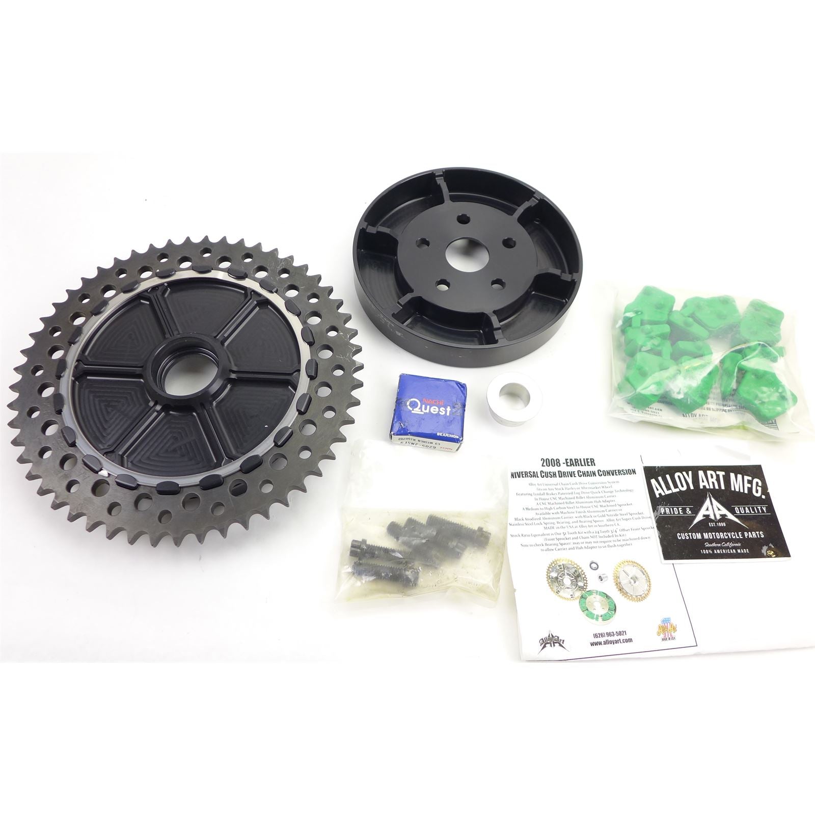 Alloy Art Cush Drive Chain - 53-Tooth - Black OPEN BOX [MPN: ucc53-11]_1166028