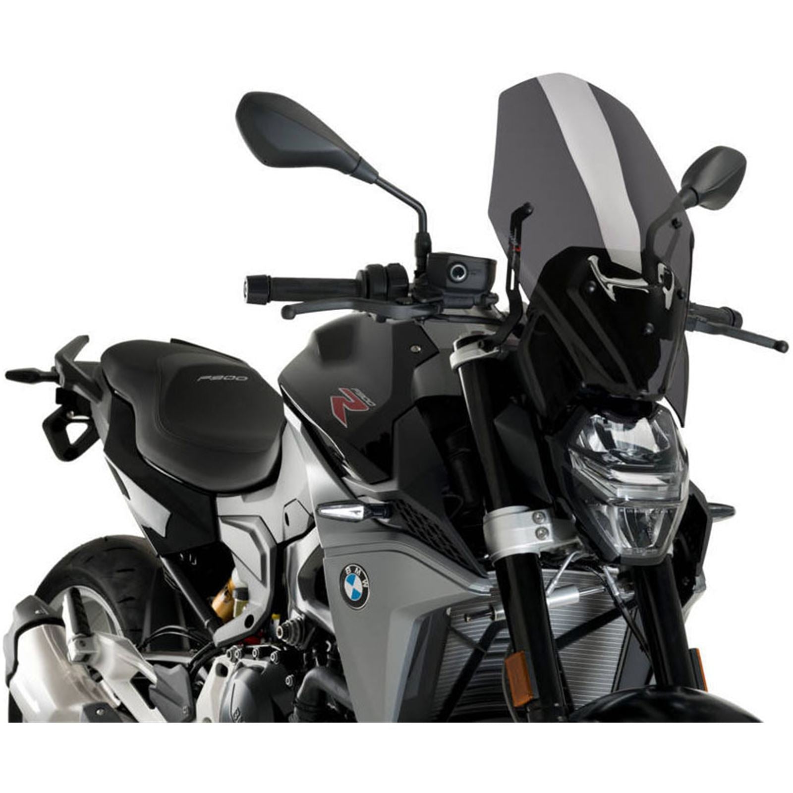 Puig Windscreen Naked New Gen Tour DS with Orig. Equipment Screen for BMW 20362F_767310