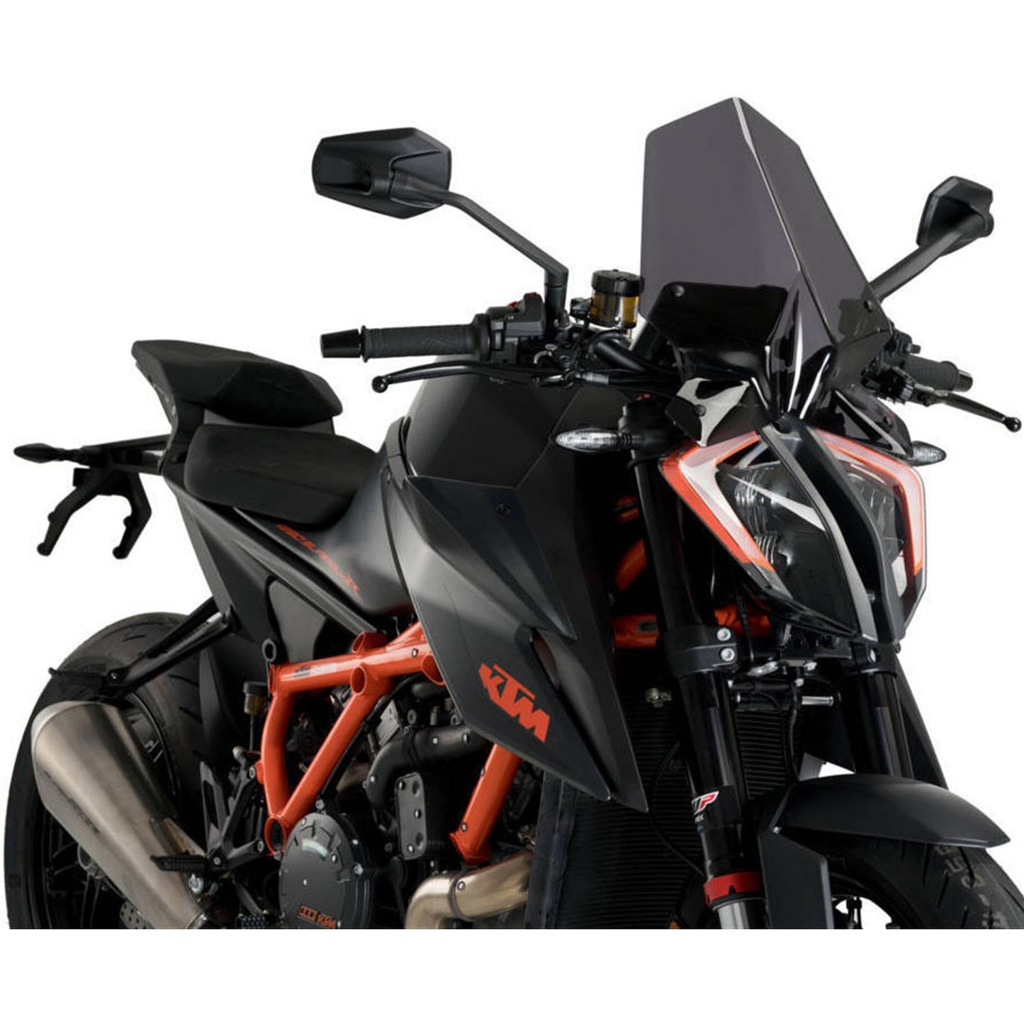 Puig Windscreen Naked New Gen Tour Dark Smoke for Gas Gas/ Husqvarna/ KTM 20461F_767321