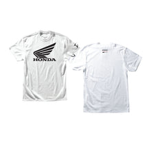 D'Cor Honda Wing Logo 2 T-Shirt - White - 2XL [MPN: 80-115-5]_767389