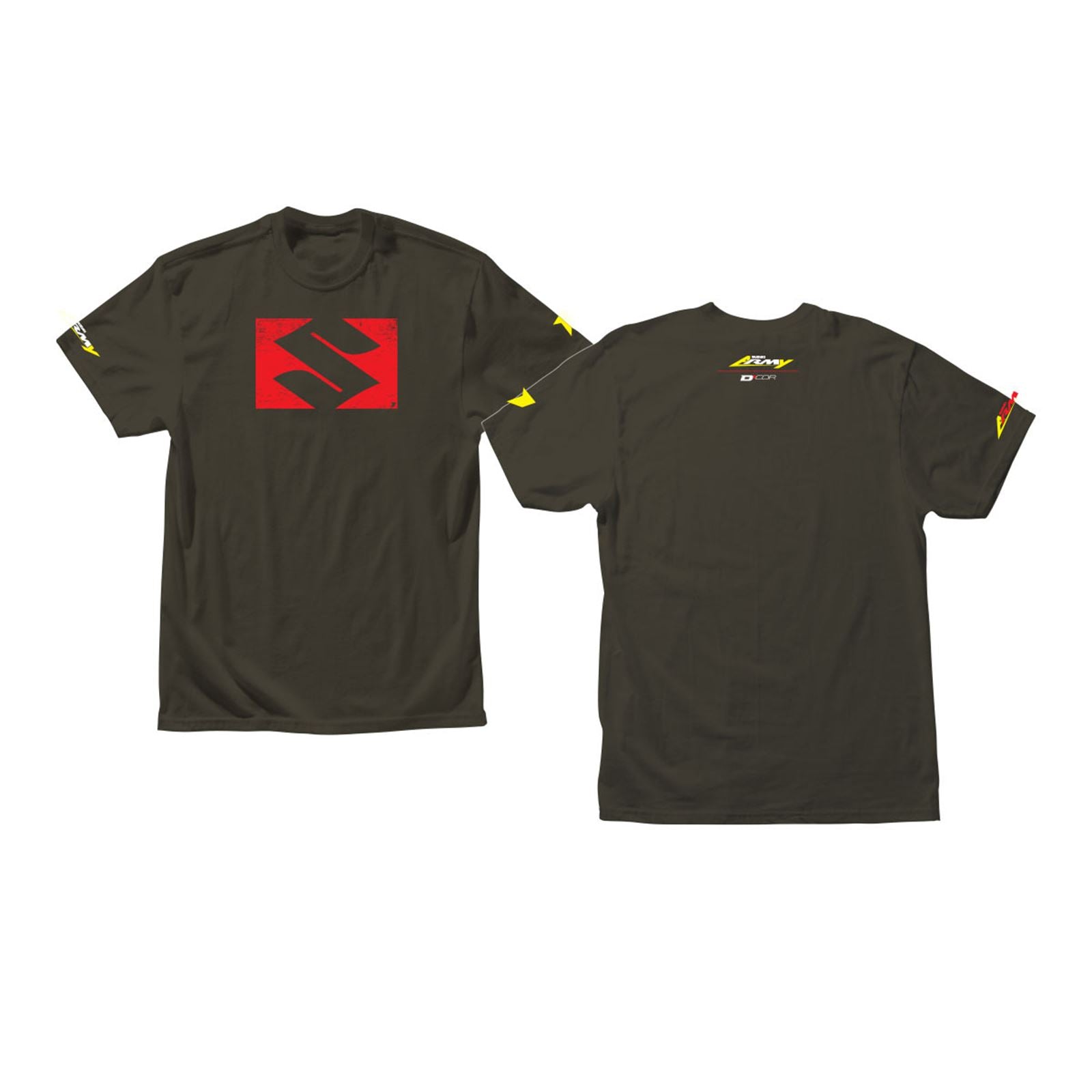 D'Cor Suzuki Logo Bold S T-Shirt - Black - XL [MPN: 80-121-4]_767436