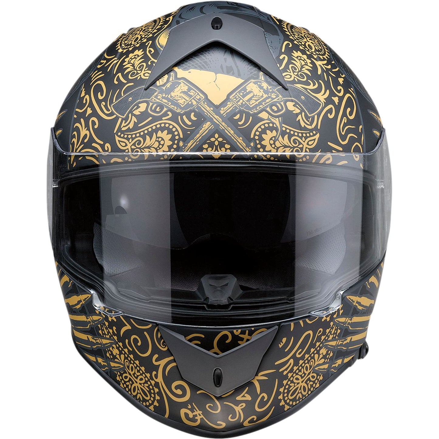 Warrant Helmet - Sombrero - Black/Gold - Large_1034706
