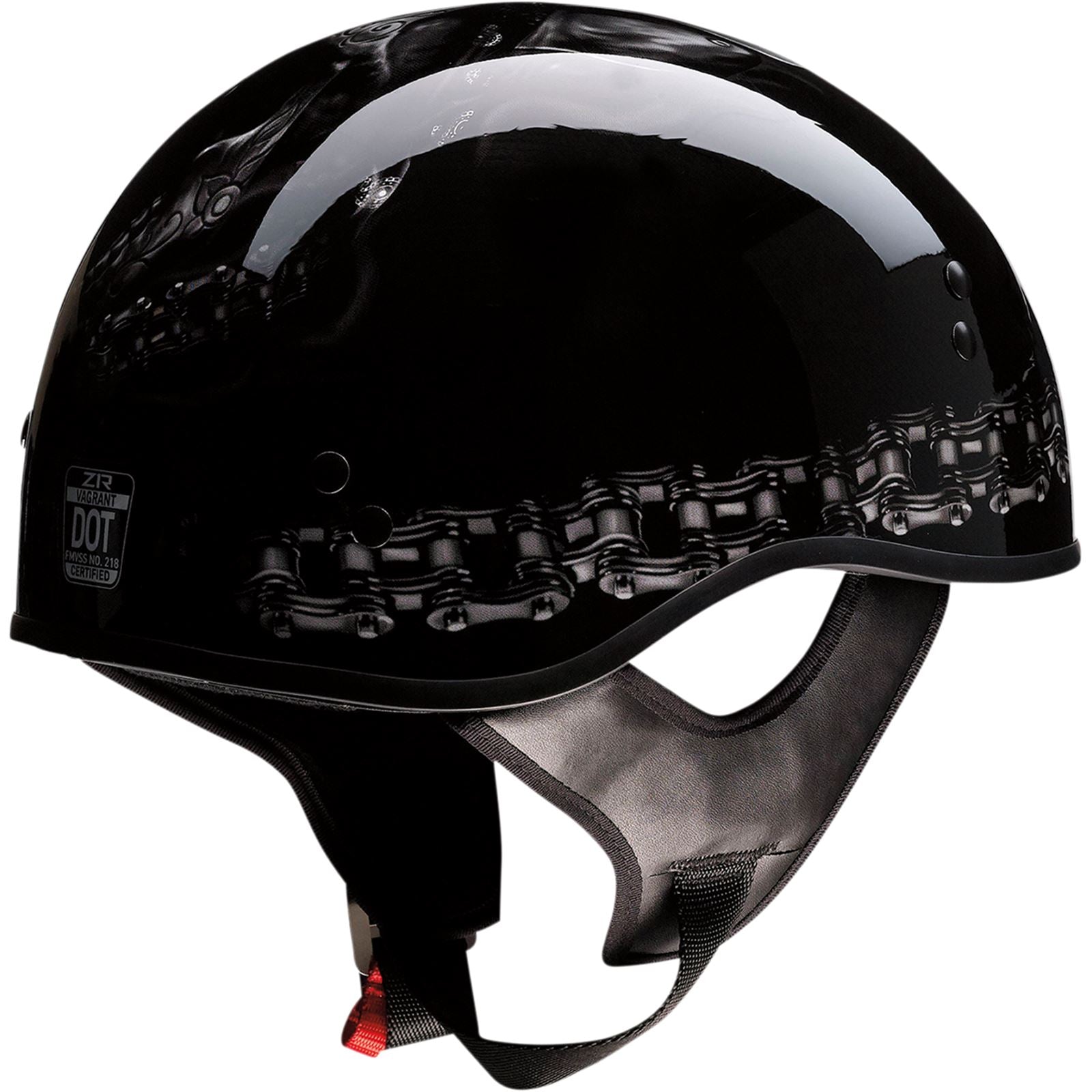 Z1R Vagrant Helmet - FTW - Black/Gray _1034670