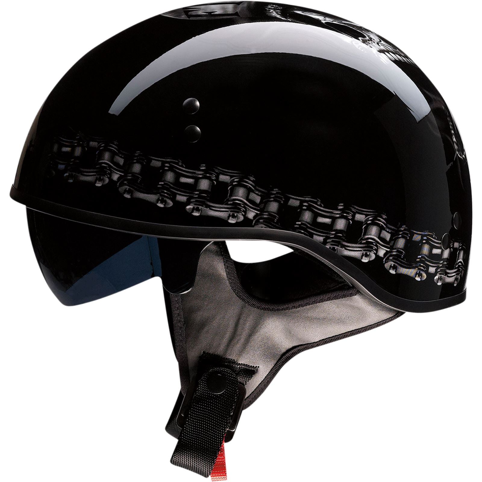 Z1R Vagrant Helmet - FTW - Black/Gray _1034674