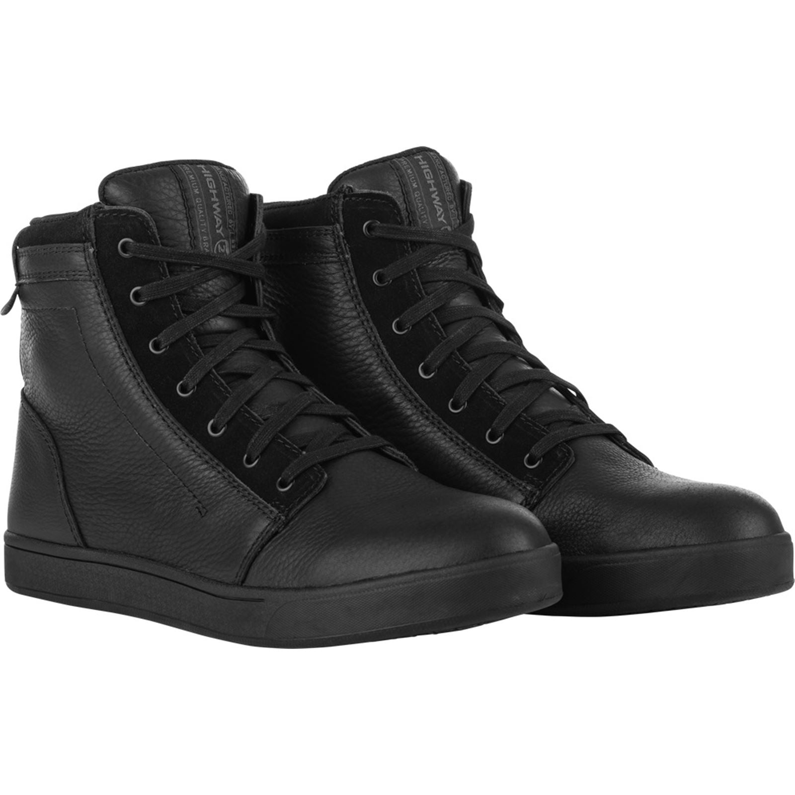 Axle Leather Waterproof Shoes - Black/Black - 11_858989