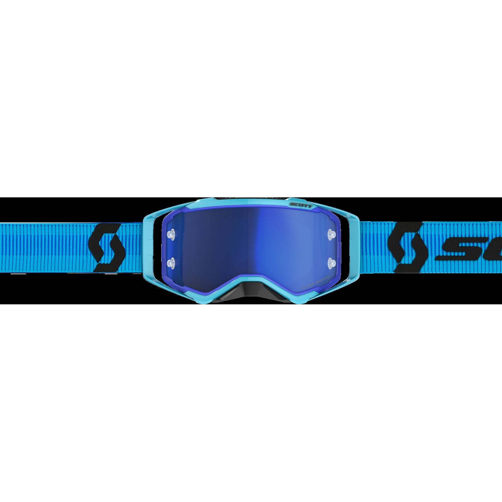 Prospect Goggles - Blue/Black with Blue Chrome Works Lens_768450