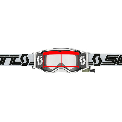 Scott Prospect Super WFS Goggles - White/Black with Clear Works Lens [MPN: 278595-1035113]_1142306
