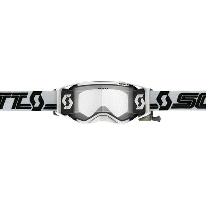 Scott Prospect Super WFS Goggles - White/Black with Clear Works Lens [MPN: 278595-1035113]_1142308