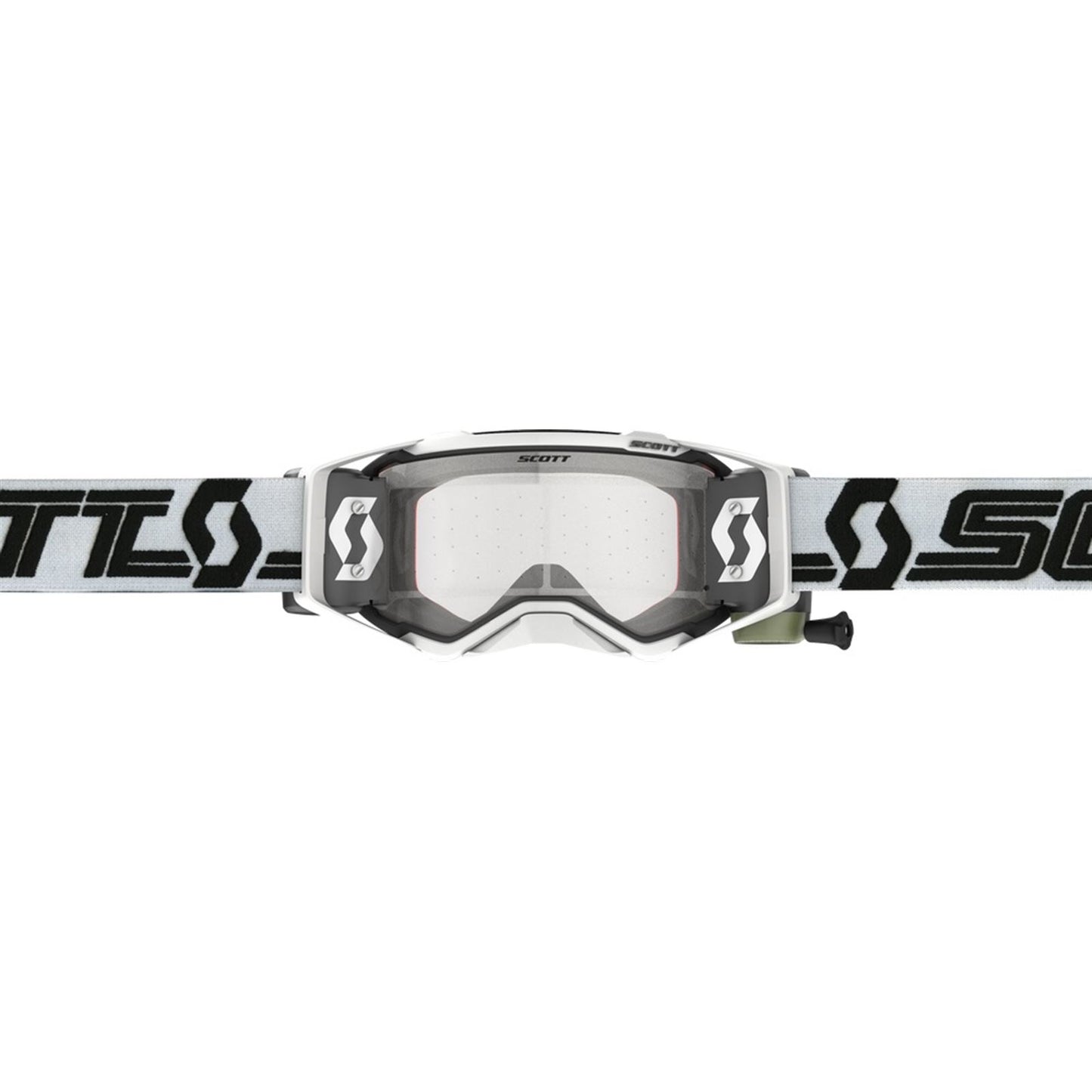 Scott Prospect Super WFS Goggles - White/Black with Clear Works Lens [MPN: 278595-1035113]_859055