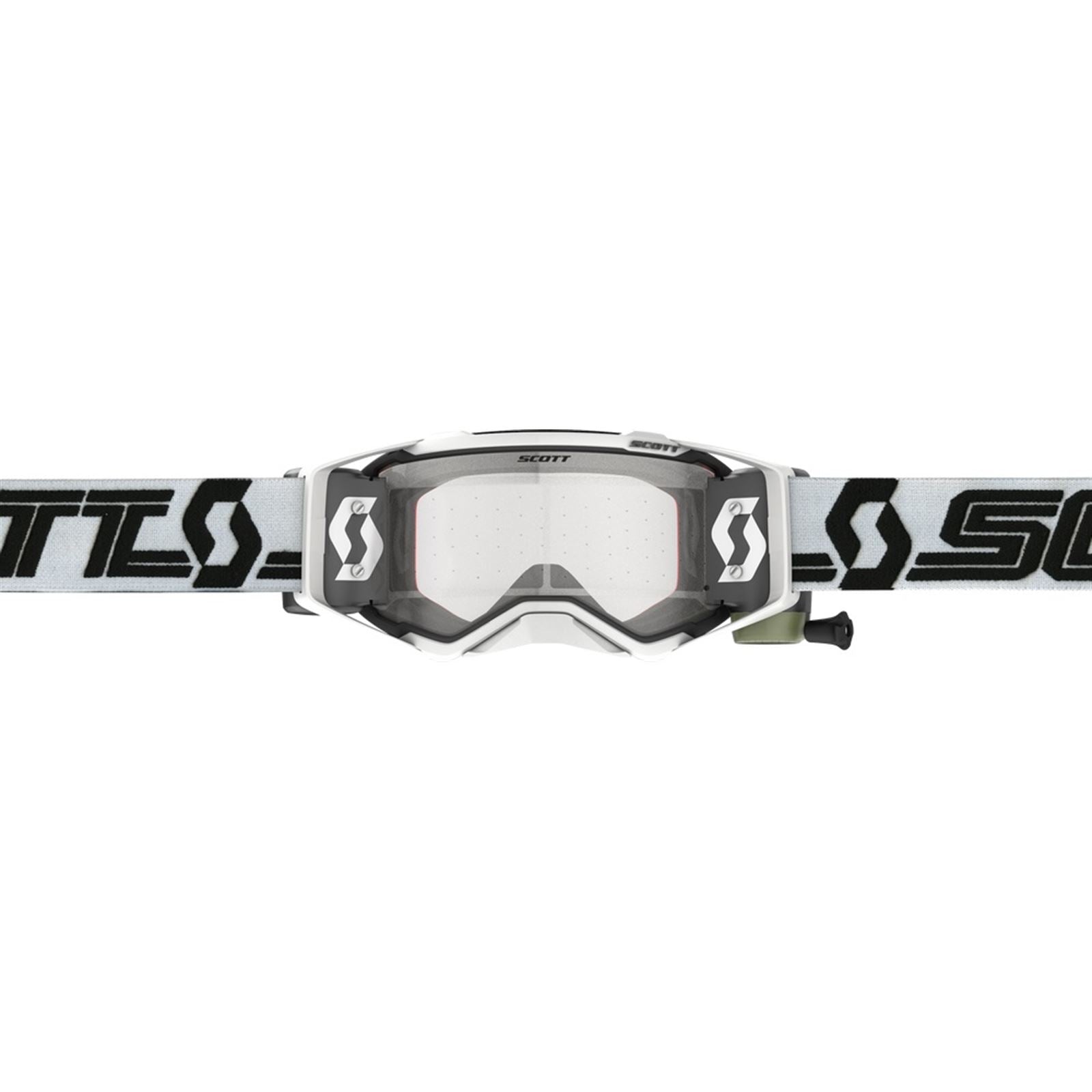 Scott Prospect Super WFS Goggles - White/Black with Clear Works Lens [MPN: 278595-1035113]_859055