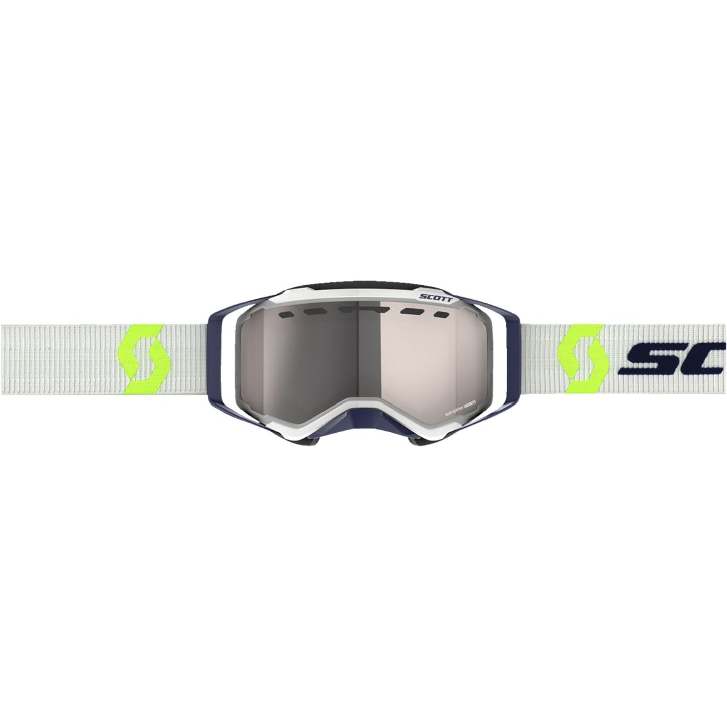 Scott Prospect Snow Cross Goggles Grey/Yellow - Silver Chrome Lens 272846-1120313_1161266