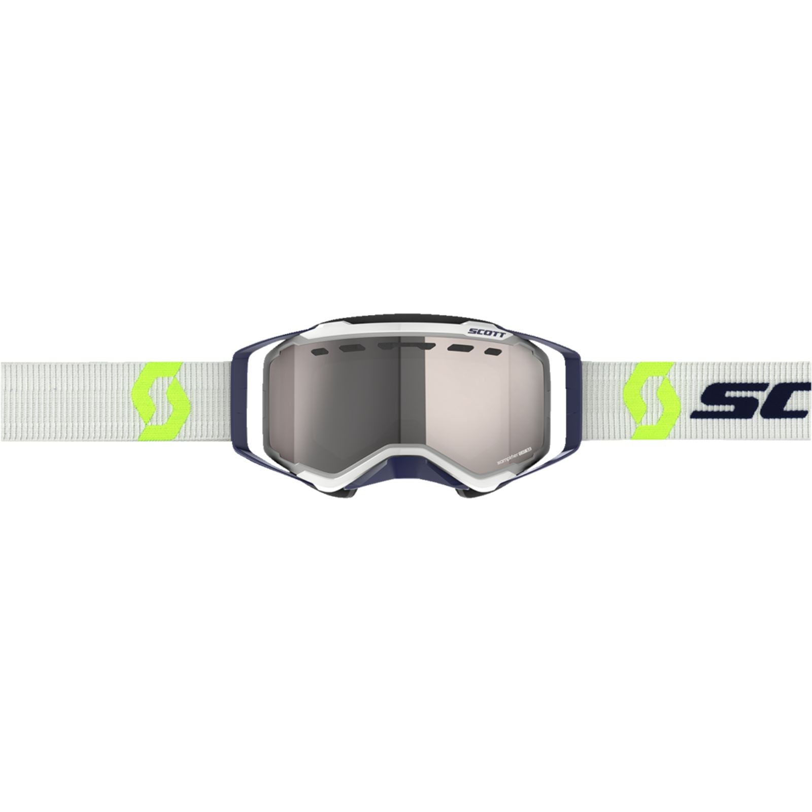 Scott Prospect Snow Cross Goggles Grey/Yellow - Silver Chrome Lens 272846-1120313_1161266