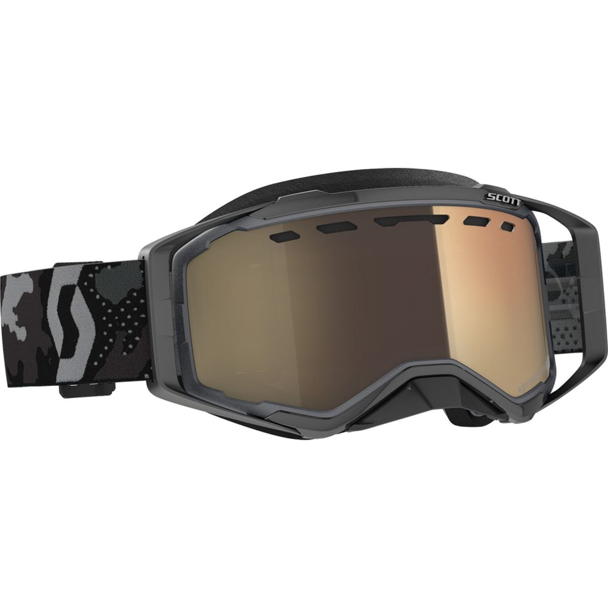 Scott Prospect LS Snow Cross Goggles Dark Grey/Black LS Bronze Lens [MPN: 278603-2006245]_859068
