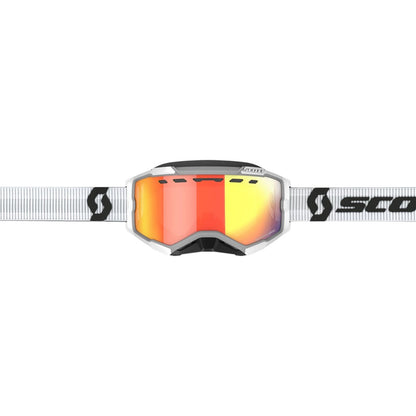 Scott Fury Snow Cross Goggles - White/Red with LS Red Chrome Lens 278604-0002341_859142