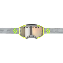 Scott Fury Snow Cross Goggles - Grey/Yellow with LS Bronze Chrome Lens 278604-1120245_859145