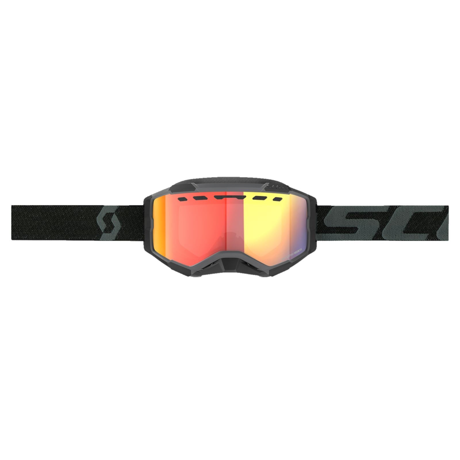 Scott Fury Snow Cross Goggles - Black with Enhancer Red Chrome Lens 278605-0001312_1161347