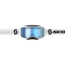 Scott Fury Snow Cross Goggles - White with Blue Lens 278605-0002107_859151