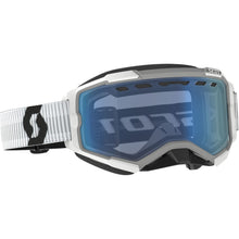 Scott Fury Snow Cross Goggles - White with Blue Lens 278605-0002107_859152