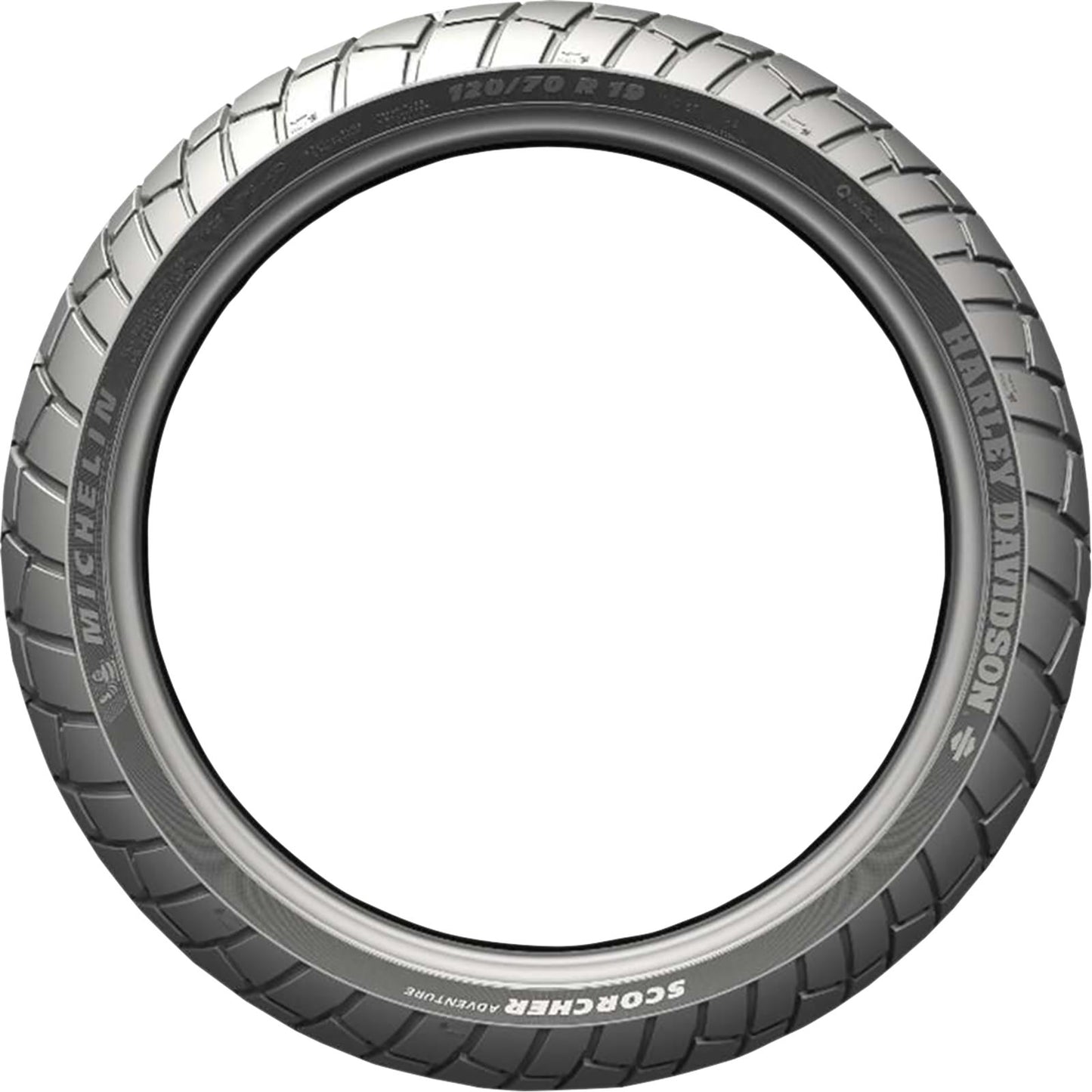 Michelin - Powersports Tire - Scorcher Adventure - Front - 120/70R19 - 60V 25421_1035175