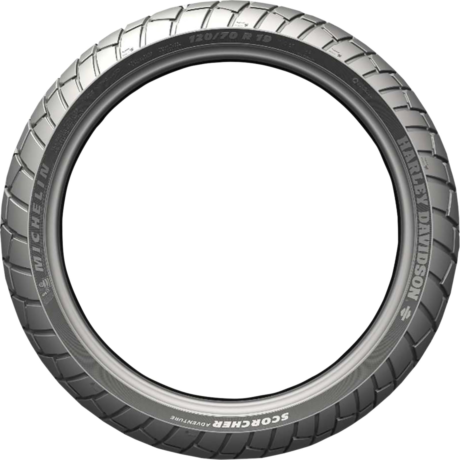 Michelin - Powersports Tire - Scorcher Adventure - Front - 120/70R19 - 60V 25421_1035175