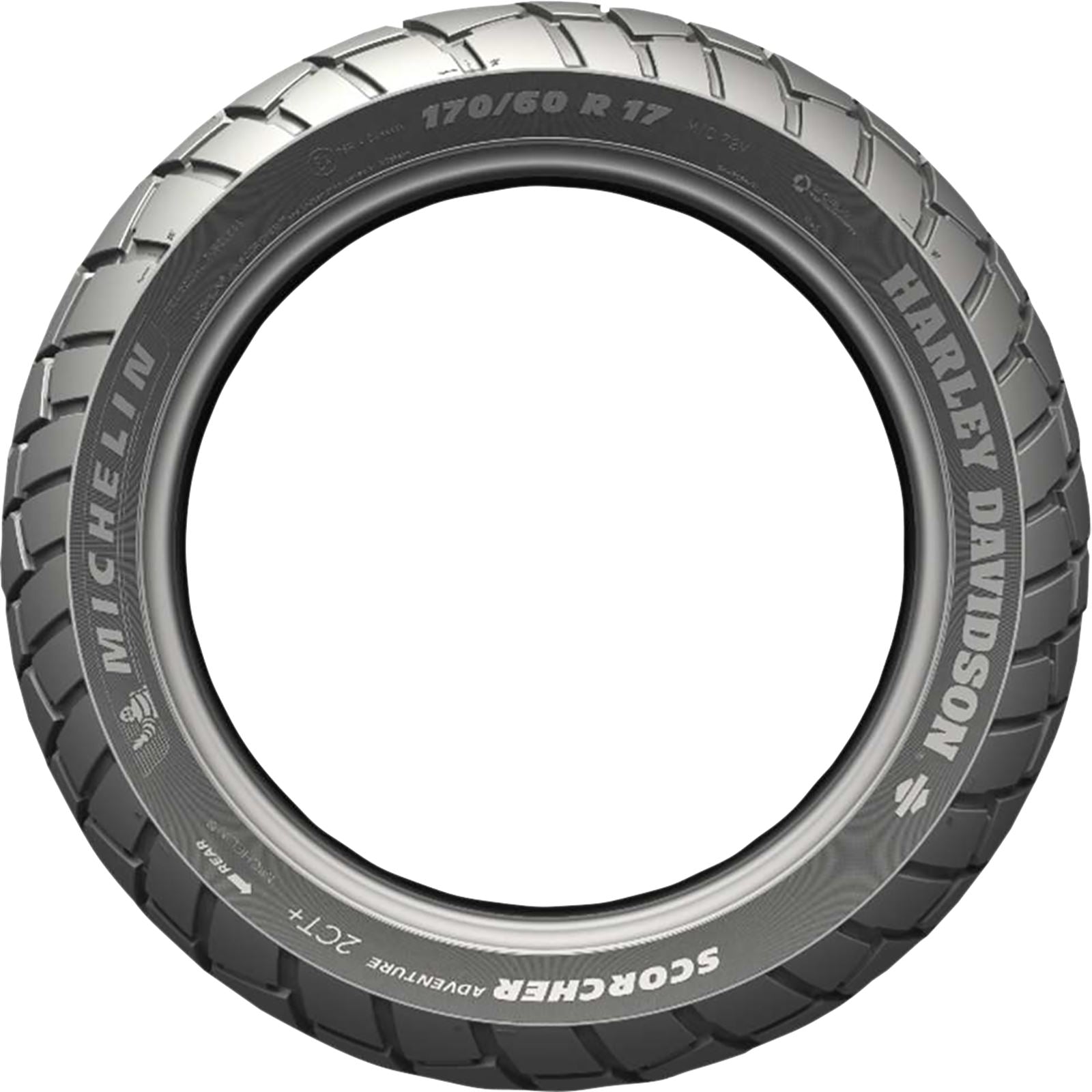 Michelin - Powersports Tire - Scorcher Adventure - Rear - 170/60R17 - 72V 06587_1035181