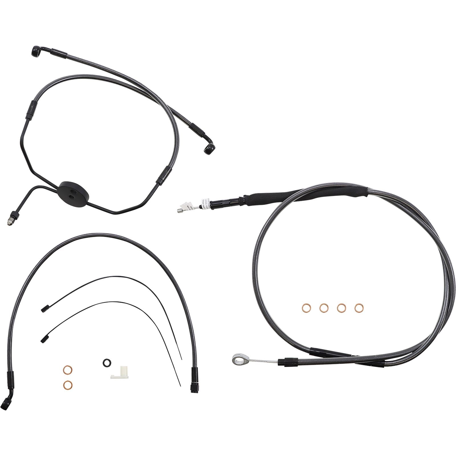 Magnum Handlebar Kit - Viking - 10" - Black Pearl™ [MPN: 48830-410]_1102058
