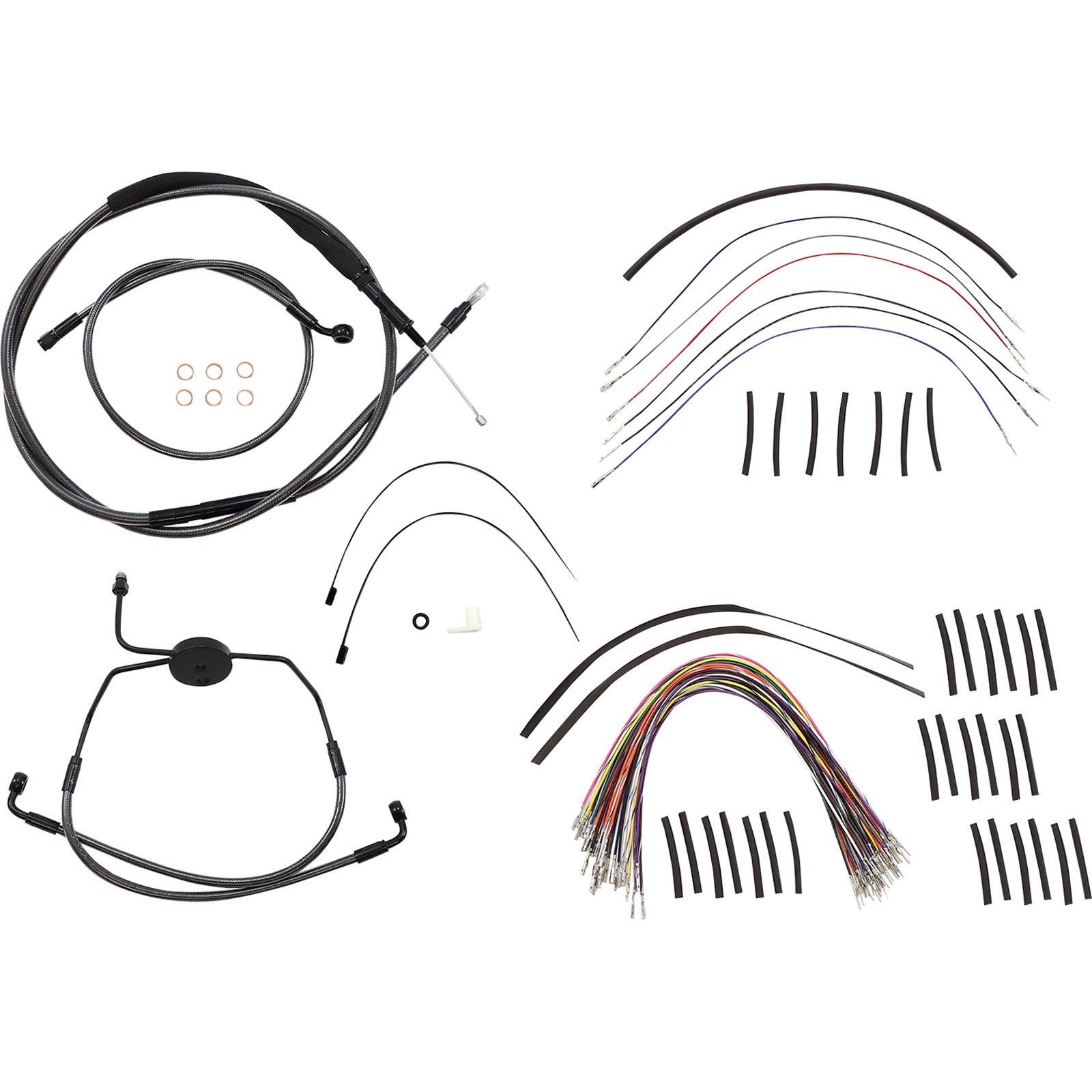 Magnum Handlebar Kit - Viking - 14" - Black Pearl™ [MPN: 48830-414]_1136060