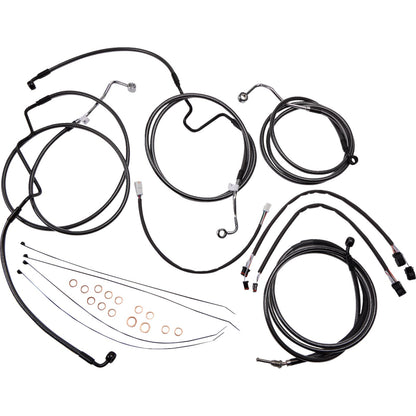 Magnum Handlebar Kit - Viking - 12" - Black Pearl™ [MPN: 48887-412]_1380198
