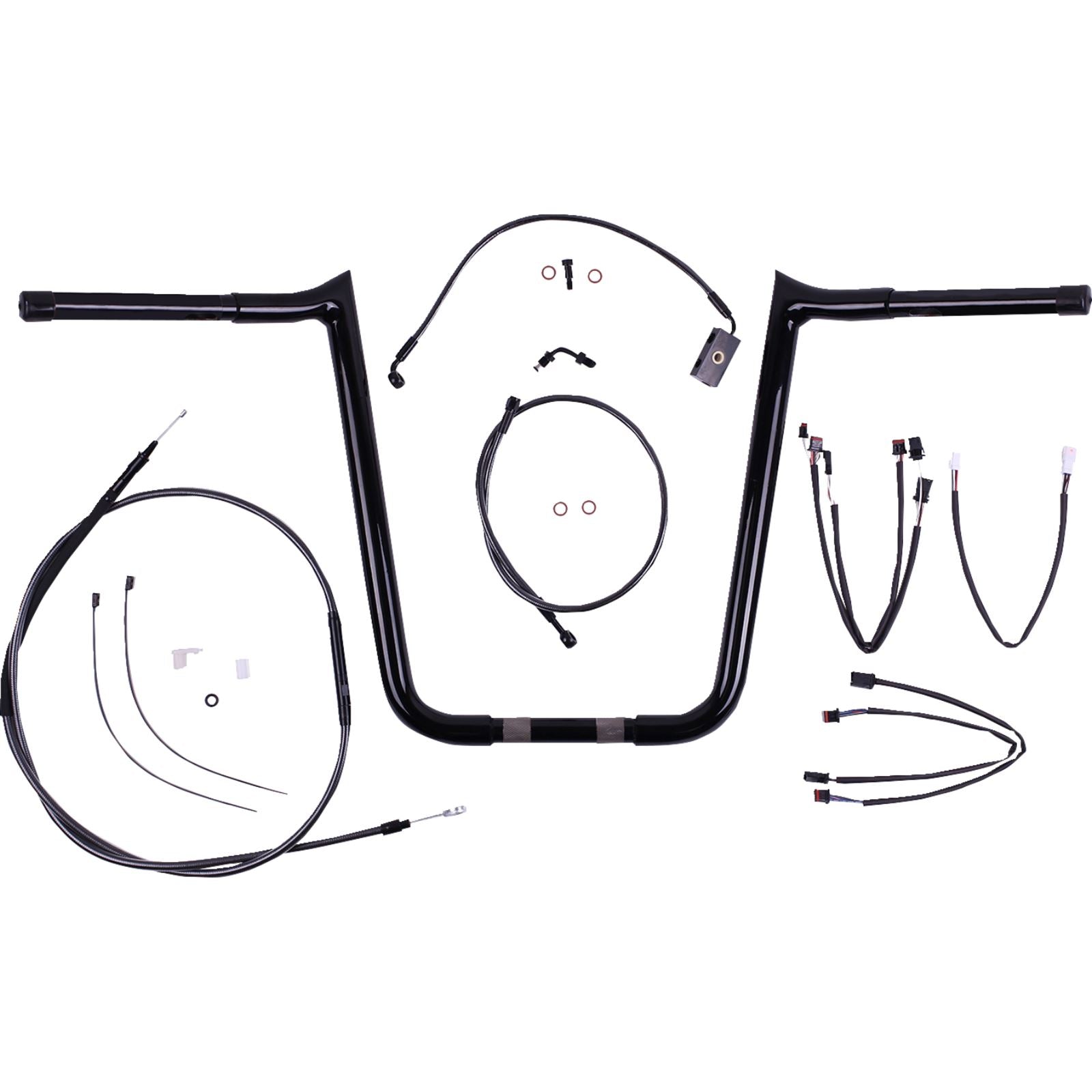 Magnum Handlebar Kit - Viking - 14" - Black Pearl™ [MPN: 48894-314]_1389543