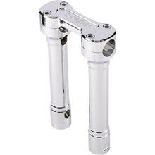 Thrashin Supply Company Risers - Hole Shot - 8" - Chrome [MPN: TSC-8100-3]_1035242