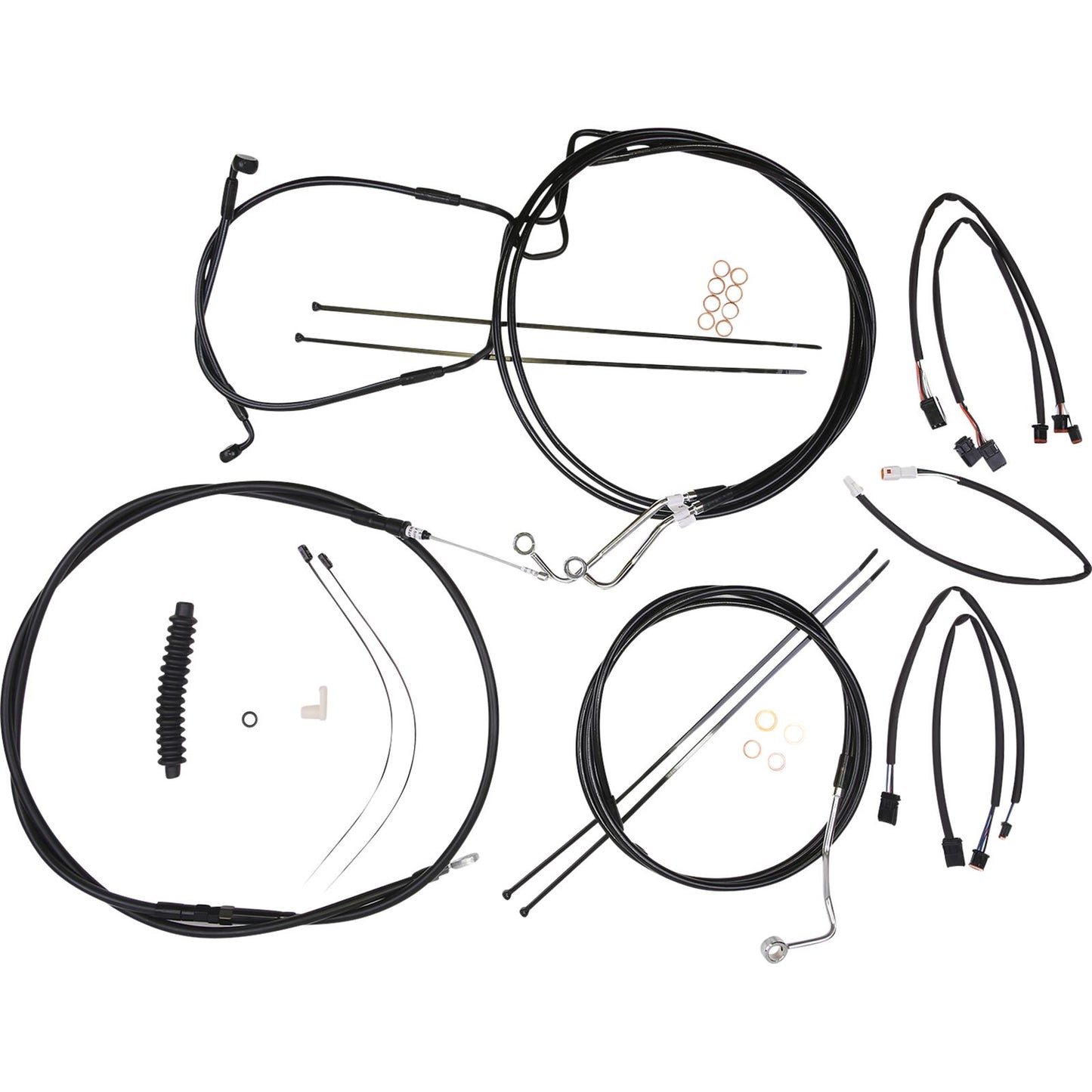 Magnum Control Cable Kit - XR - Black [MPN: 4861011]_1092312