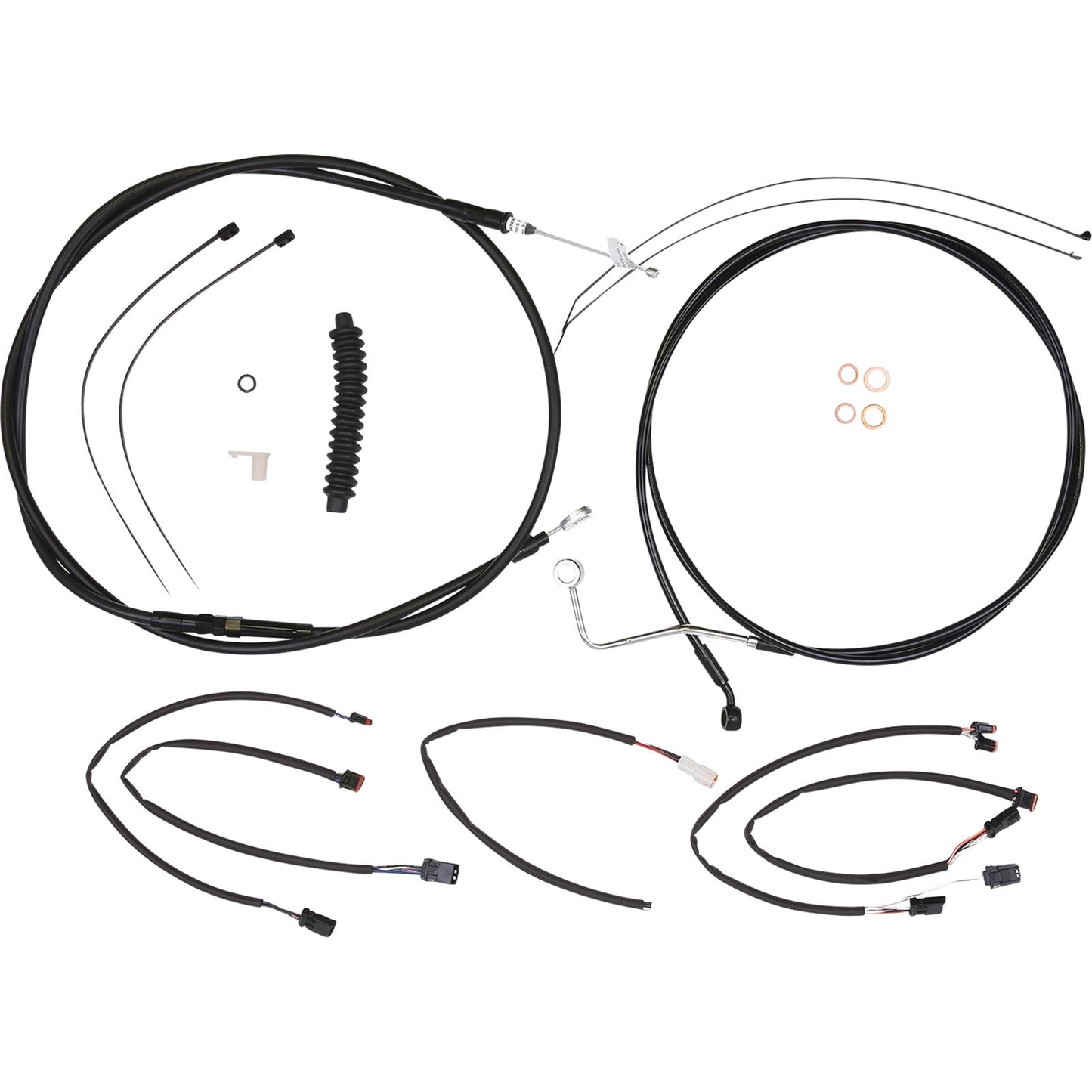 Magnum Control Cable Kit - XR - Black [MPN: 4861021]_1092314